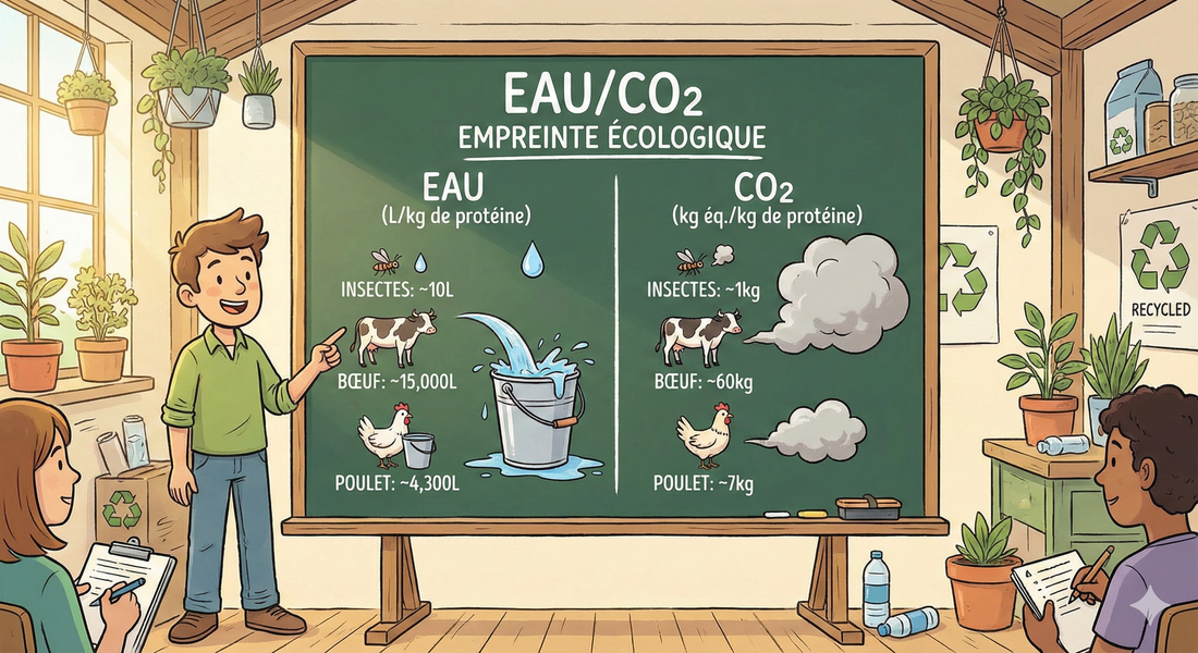 Pourquoi nous avons choisi les insectes 🌍